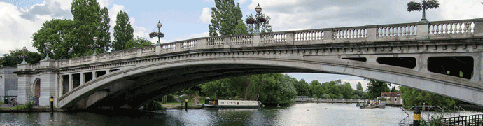 Reading Bridge over the River Thames
